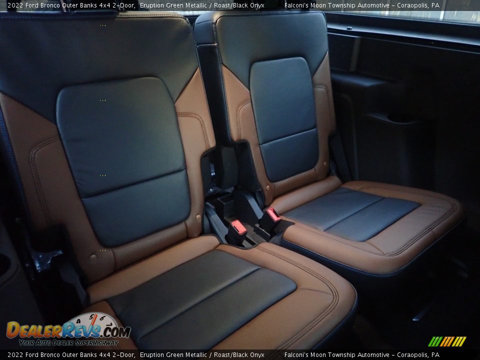 Rear Seat of 2022 Ford Bronco Outer Banks 4x4 2-Door Photo #13