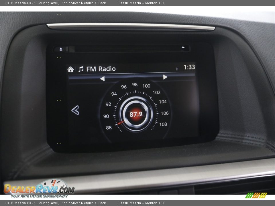 2016 Mazda CX-5 Touring AWD Sonic Silver Metallic / Black Photo #11