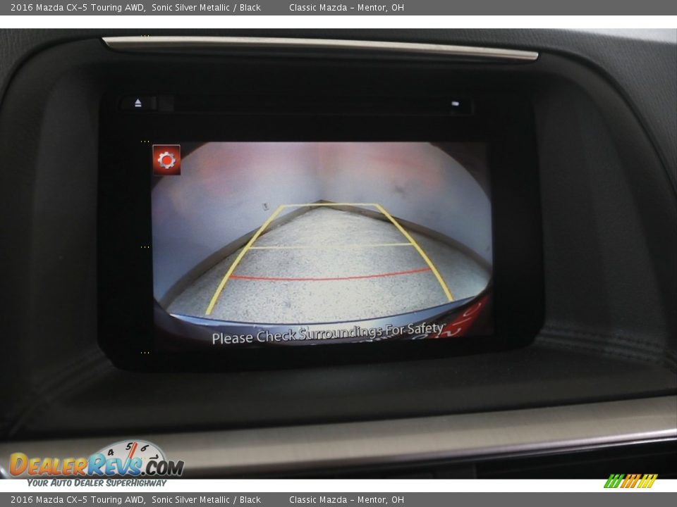 2016 Mazda CX-5 Touring AWD Sonic Silver Metallic / Black Photo #12
