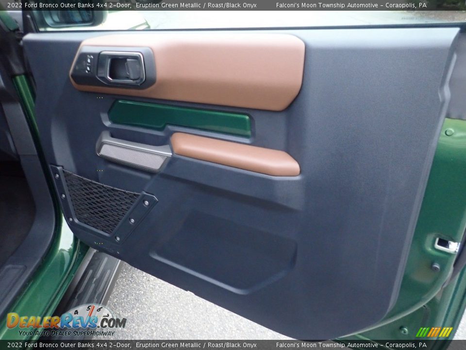 2022 Ford Bronco Outer Banks 4x4 2-Door Eruption Green Metallic / Roast/Black Onyx Photo #16