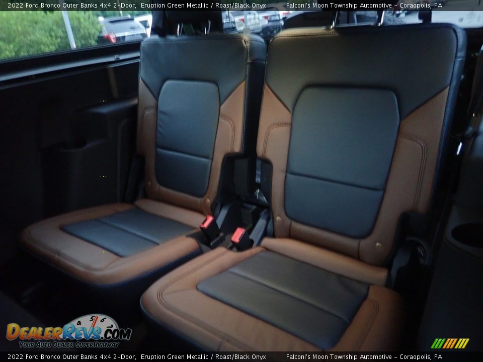 Rear Seat of 2022 Ford Bronco Outer Banks 4x4 2-Door Photo #18