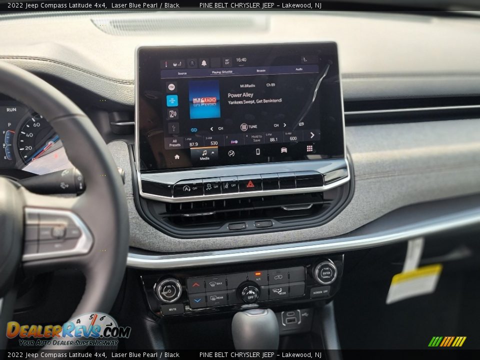 2022 Jeep Compass Latitude 4x4 Laser Blue Pearl / Black Photo #8