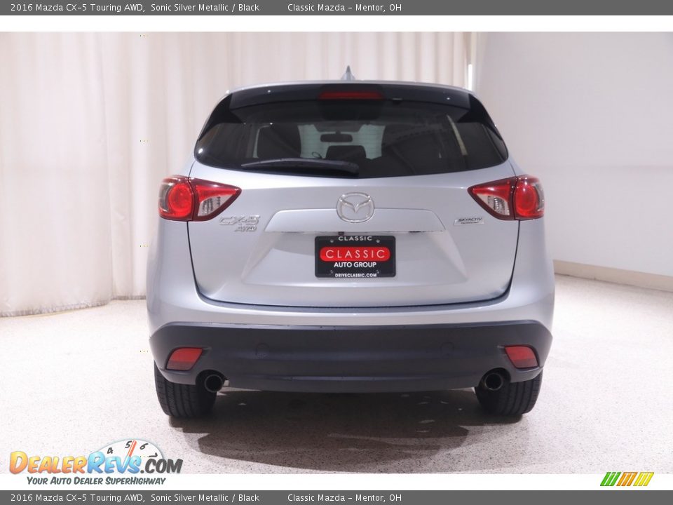 2016 Mazda CX-5 Touring AWD Sonic Silver Metallic / Black Photo #17