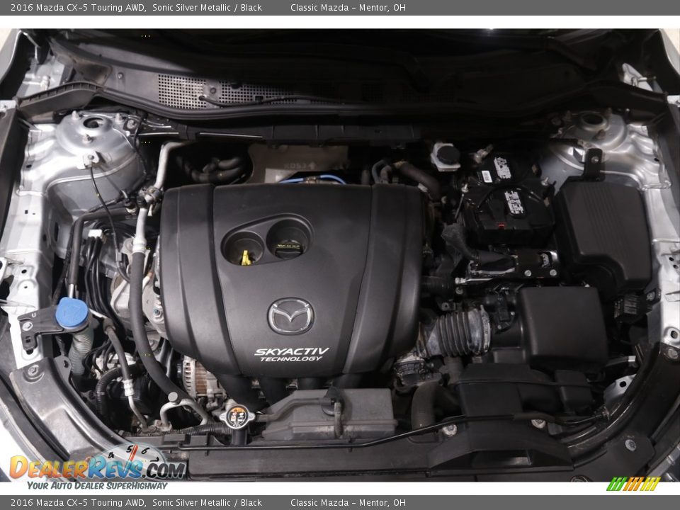 2016 Mazda CX-5 Touring AWD Sonic Silver Metallic / Black Photo #18