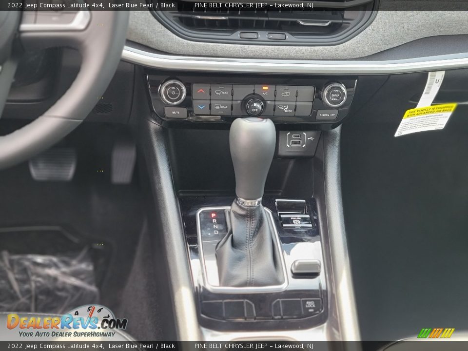 2022 Jeep Compass Latitude 4x4 Laser Blue Pearl / Black Photo #10