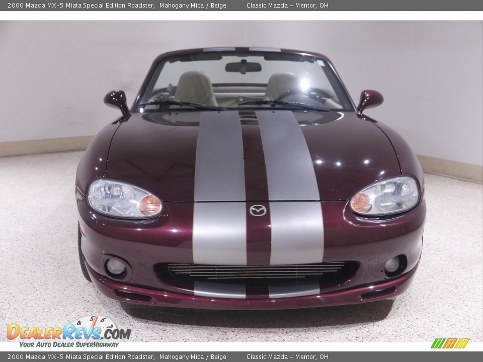 2000 Mazda MX-5 Miata Special Edition Roadster Mahogany Mica / Beige Photo #3
