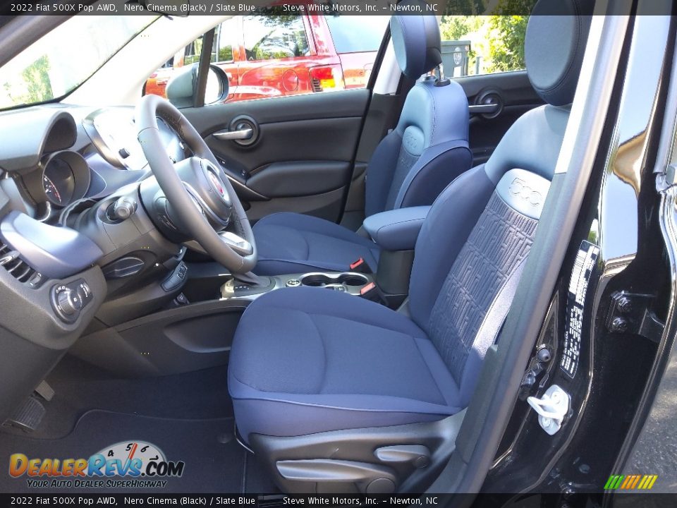 Front Seat of 2022 Fiat 500X Pop AWD Photo #11