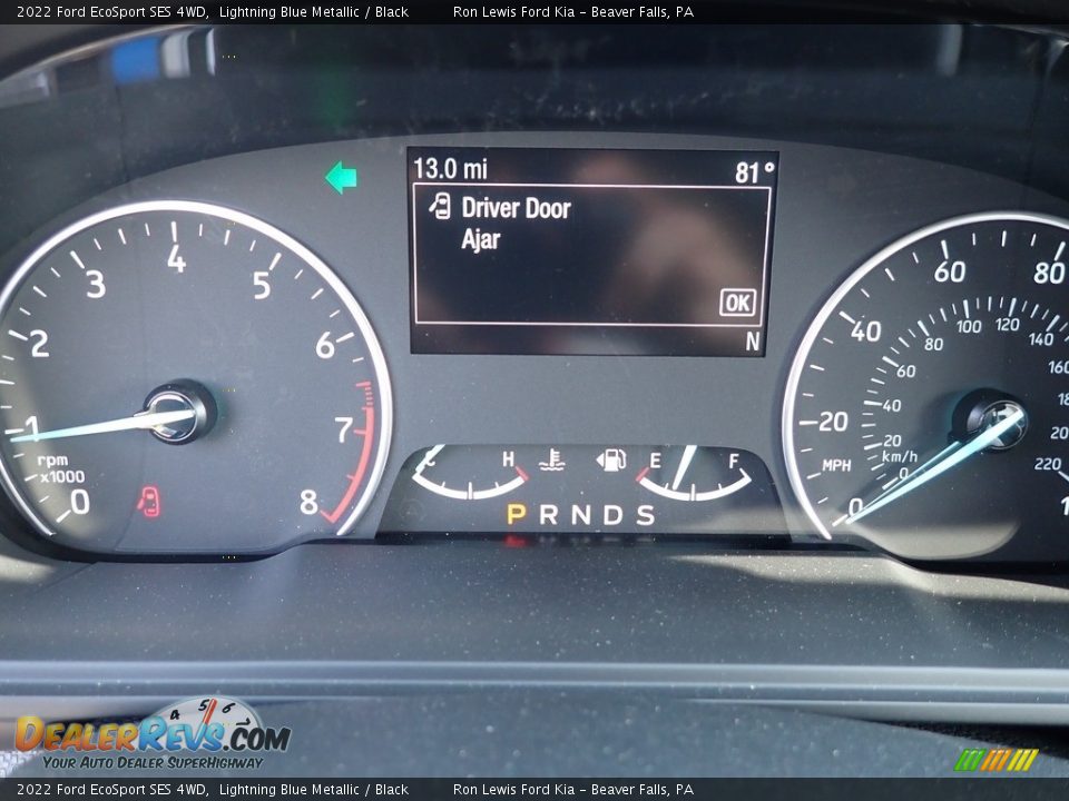 2022 Ford EcoSport SES 4WD Gauges Photo #16