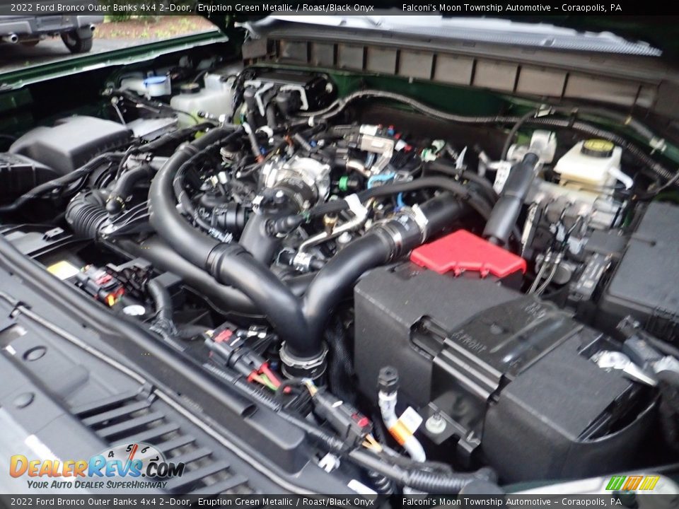 2022 Ford Bronco Outer Banks 4x4 2-Door 2.7 Liter Turbocharged DOHC 24-Valve Ti-VCT EcoBoost V6 Engine Photo #30