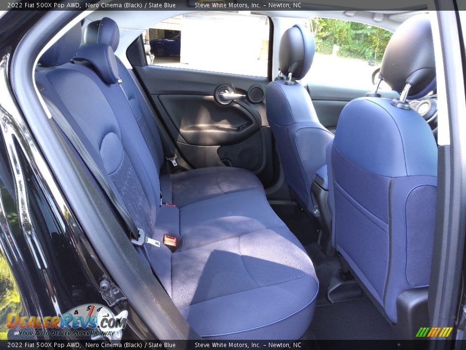 Rear Seat of 2022 Fiat 500X Pop AWD Photo #16