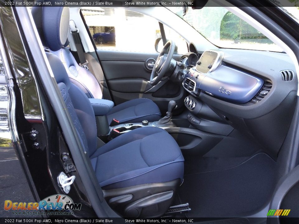 Front Seat of 2022 Fiat 500X Pop AWD Photo #17