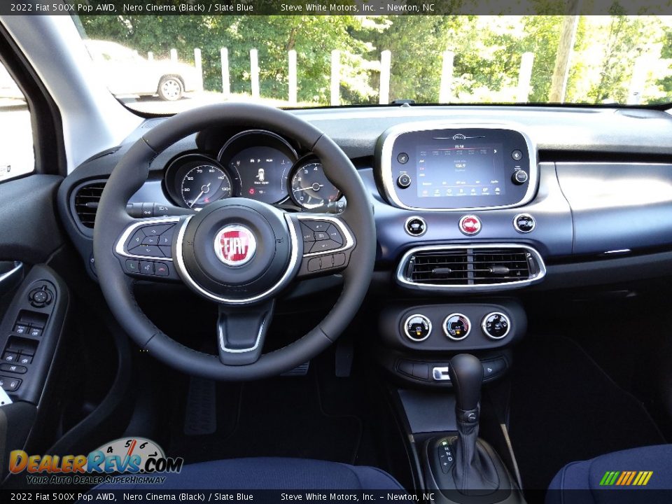 Dashboard of 2022 Fiat 500X Pop AWD Photo #18