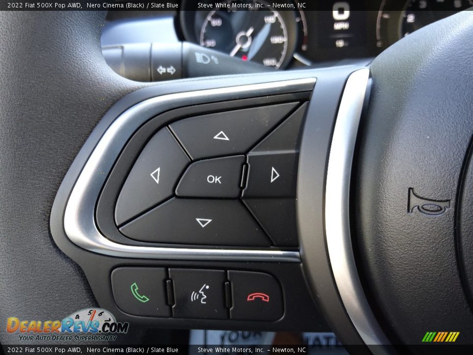 2022 Fiat 500X Pop AWD Steering Wheel Photo #19