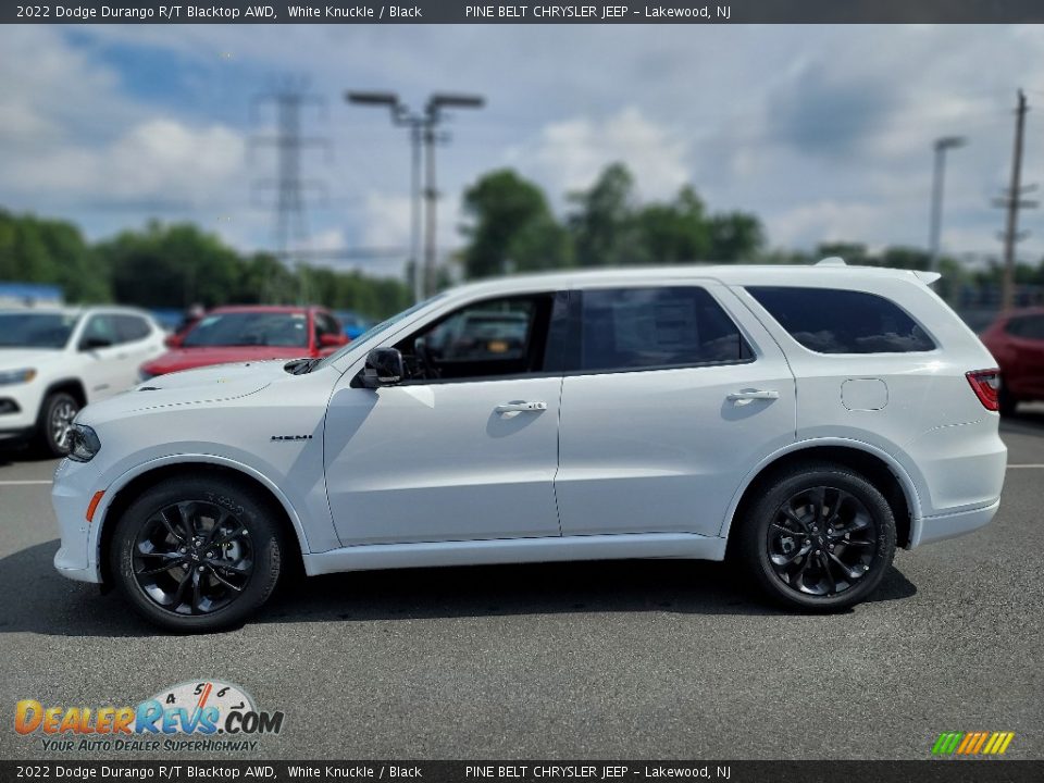 2022 Dodge Durango R/T Blacktop AWD White Knuckle / Black Photo #3