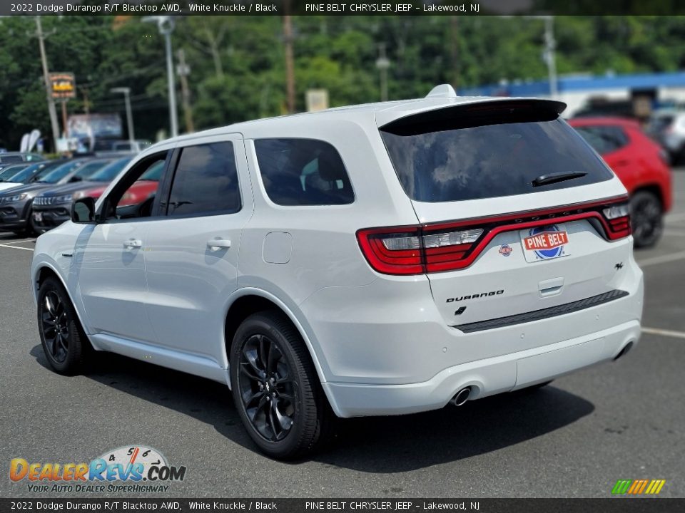 2022 Dodge Durango R/T Blacktop AWD White Knuckle / Black Photo #4