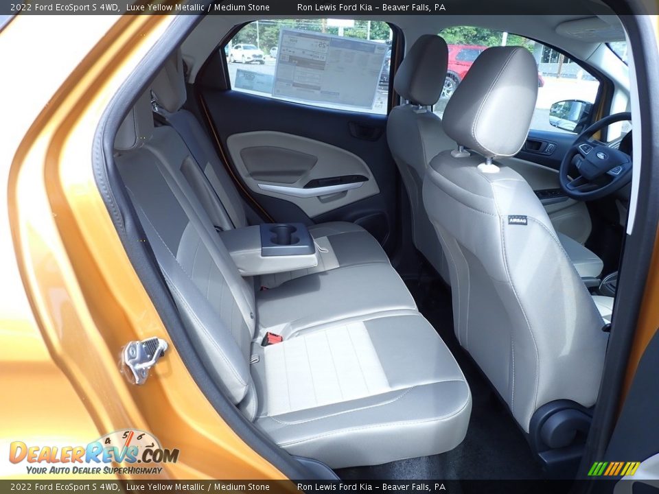 Rear Seat of 2022 Ford EcoSport S 4WD Photo #10