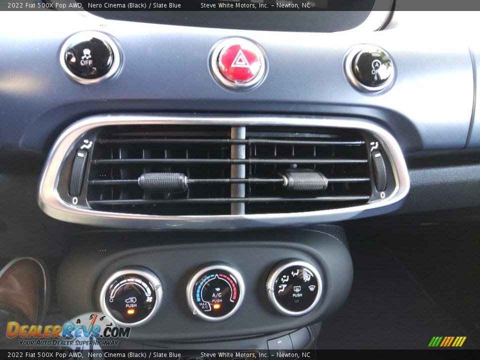 Controls of 2022 Fiat 500X Pop AWD Photo #24
