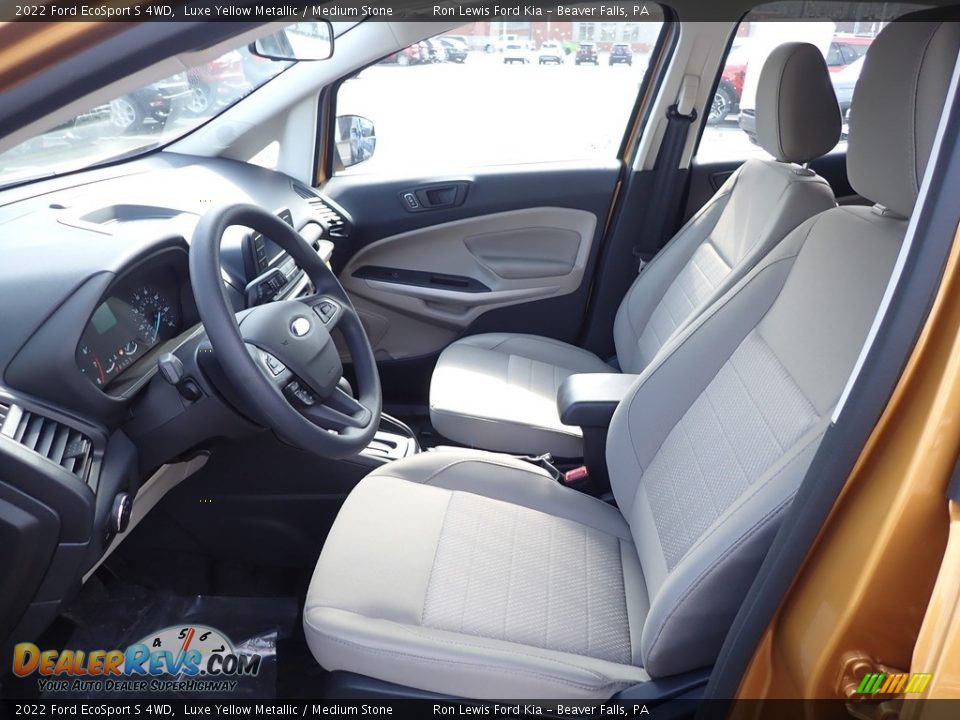Medium Stone Interior - 2022 Ford EcoSport S 4WD Photo #14