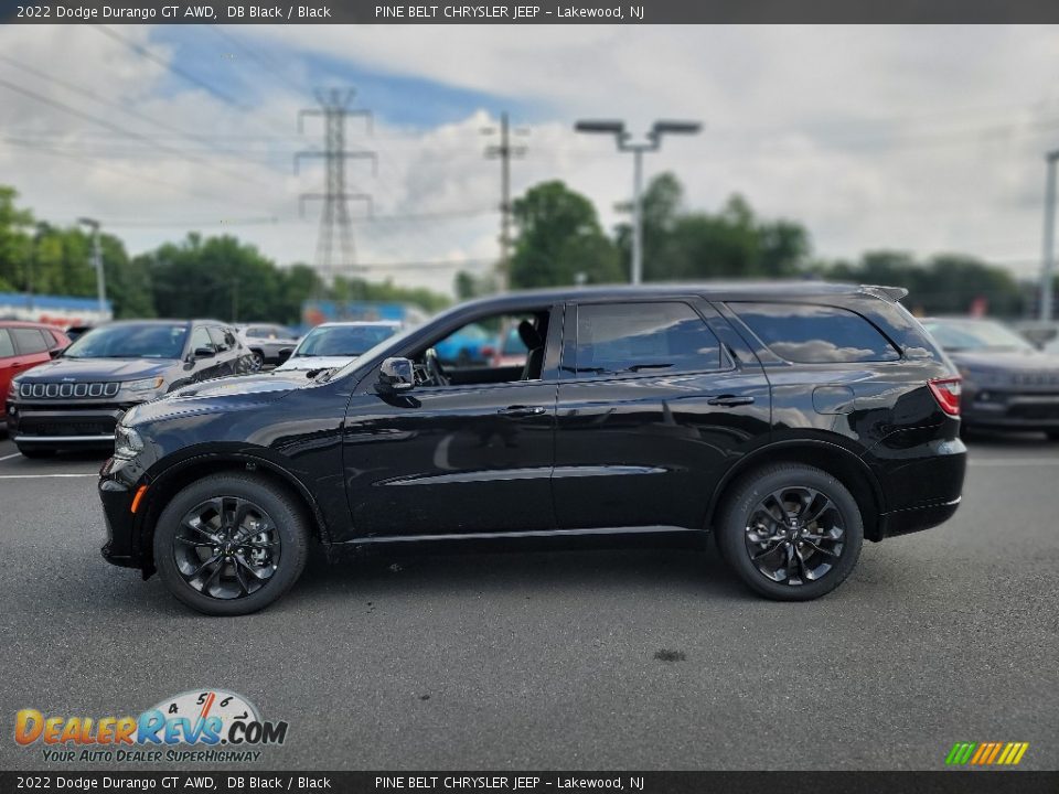 DB Black 2022 Dodge Durango GT AWD Photo #3