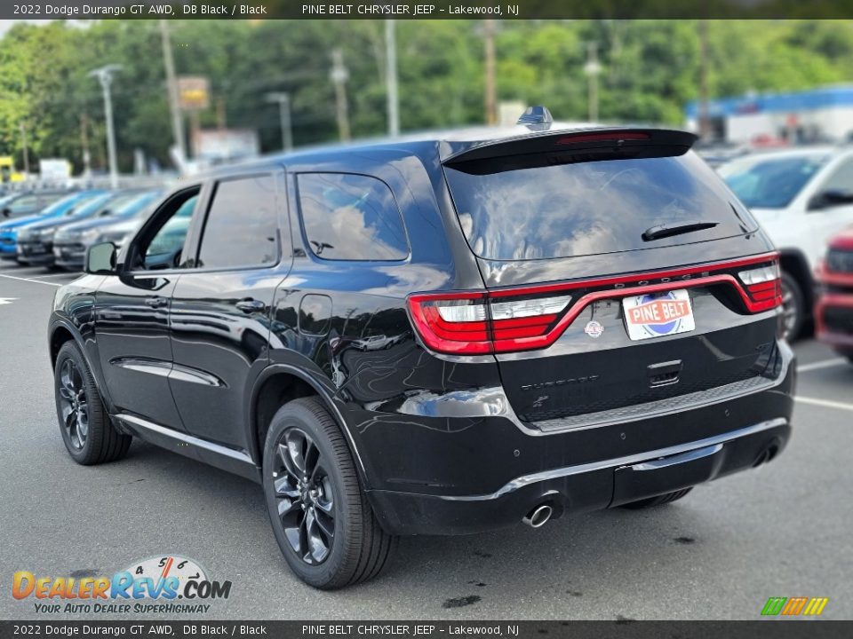 2022 Dodge Durango GT AWD DB Black / Black Photo #4