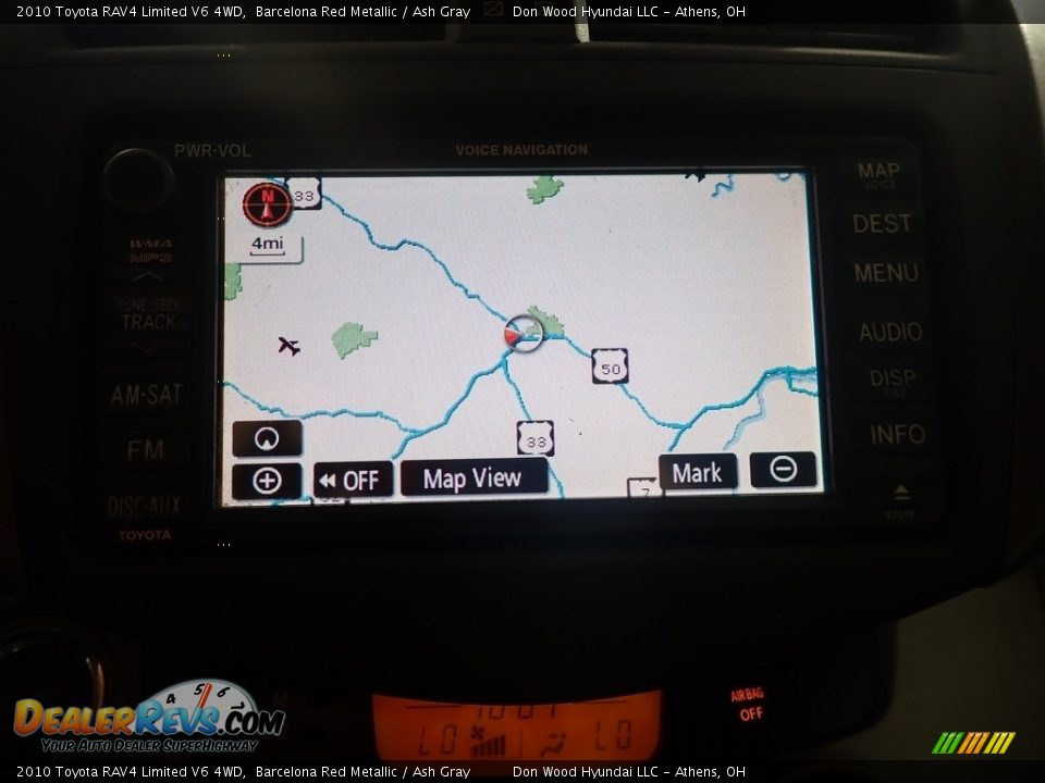 2010 Toyota RAV4 Limited V6 4WD Barcelona Red Metallic / Ash Gray Photo #3