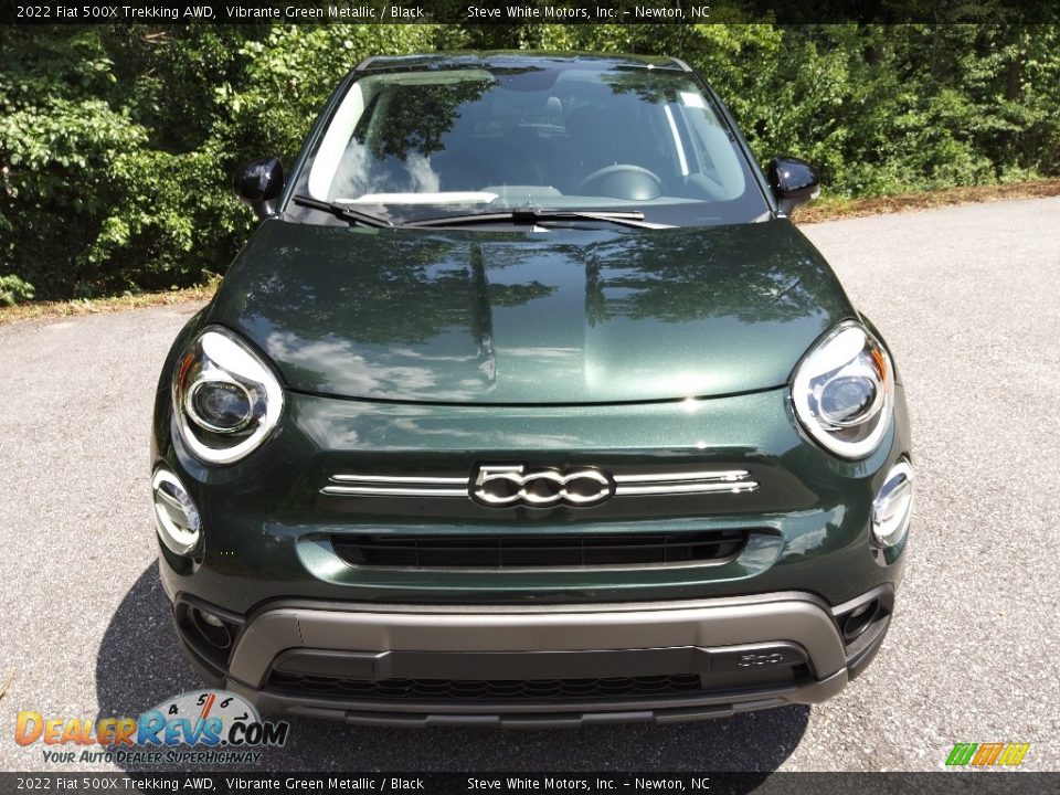 2022 Fiat 500X Trekking AWD Vibrante Green Metallic / Black Photo #3