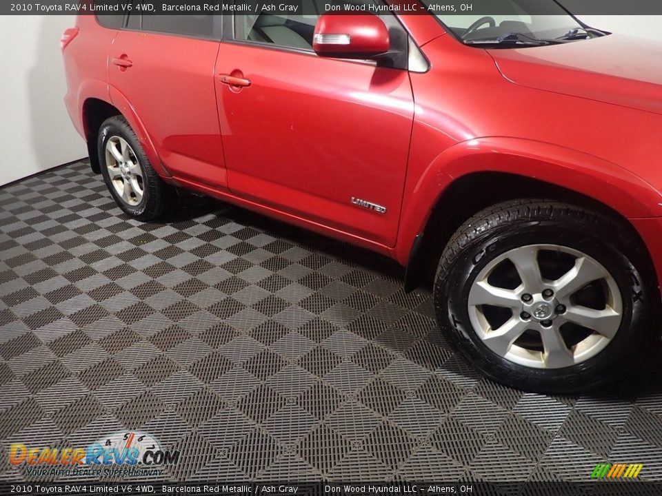 2010 Toyota RAV4 Limited V6 4WD Barcelona Red Metallic / Ash Gray Photo #5