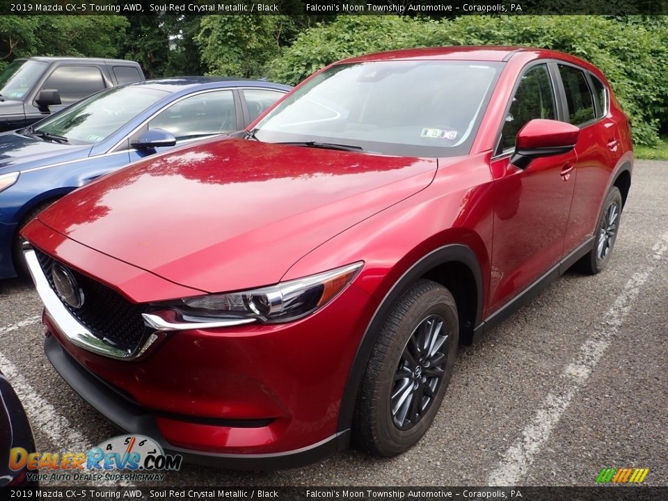 2019 Mazda CX-5 Touring AWD Soul Red Crystal Metallic / Black Photo #1