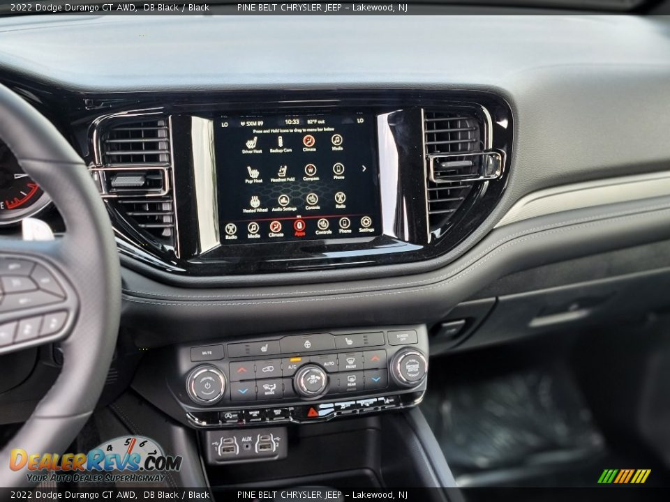 2022 Dodge Durango GT AWD DB Black / Black Photo #8