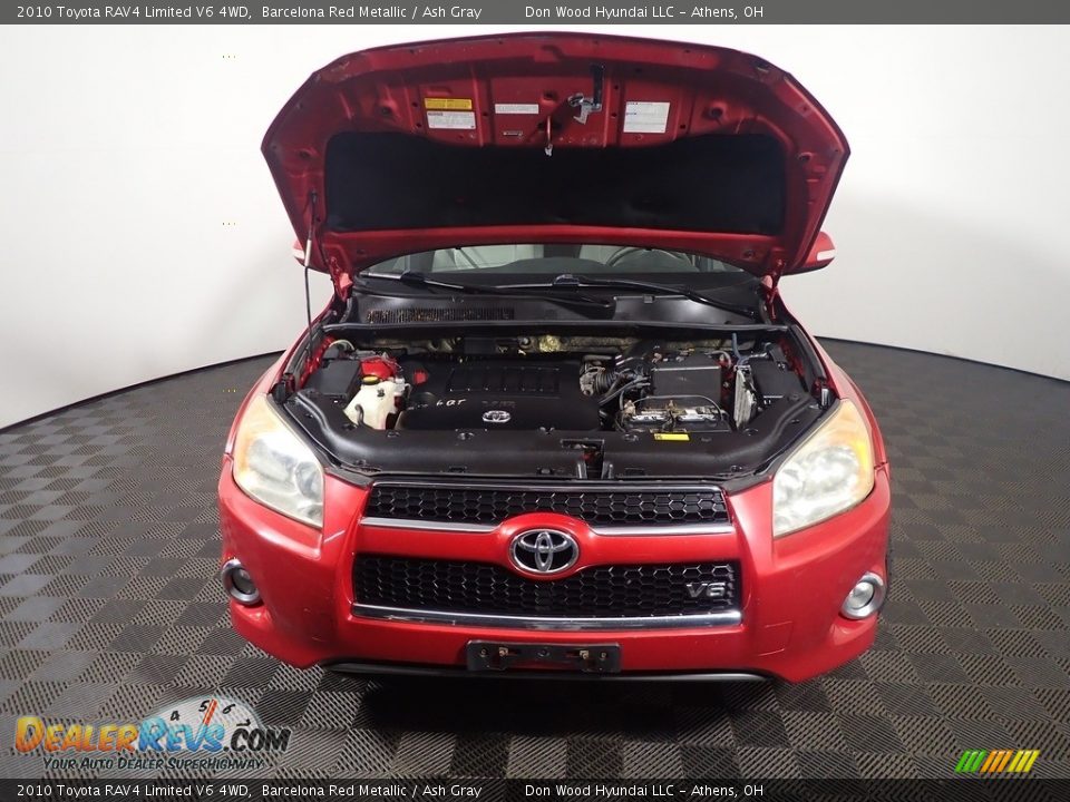 2010 Toyota RAV4 Limited V6 4WD Barcelona Red Metallic / Ash Gray Photo #7