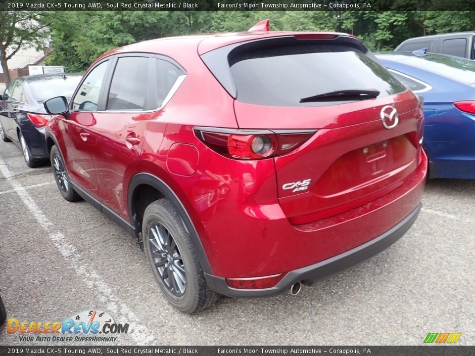 2019 Mazda CX-5 Touring AWD Soul Red Crystal Metallic / Black Photo #2