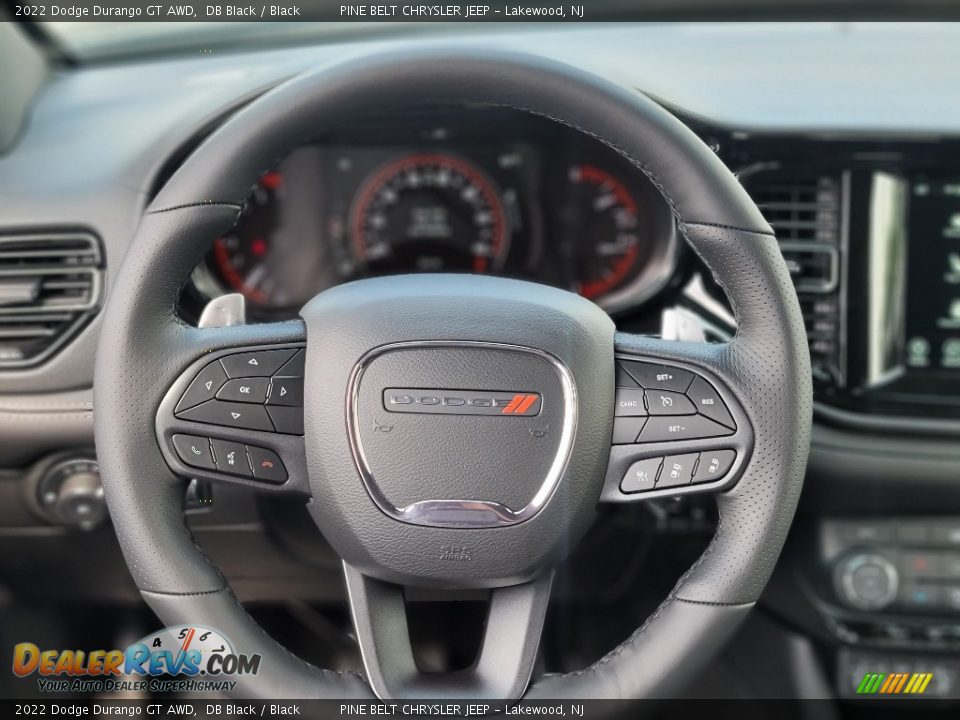 2022 Dodge Durango GT AWD Steering Wheel Photo #9