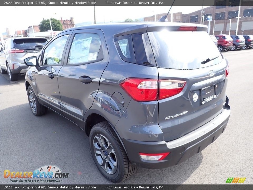 2022 Ford EcoSport S 4WD Smoke Metallic / Medium Stone Photo #6