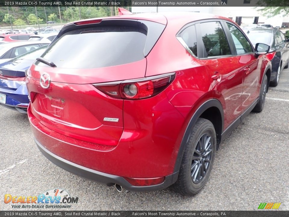 2019 Mazda CX-5 Touring AWD Soul Red Crystal Metallic / Black Photo #4