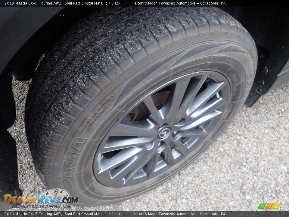 2019 Mazda CX-5 Touring AWD Soul Red Crystal Metallic / Black Photo #5