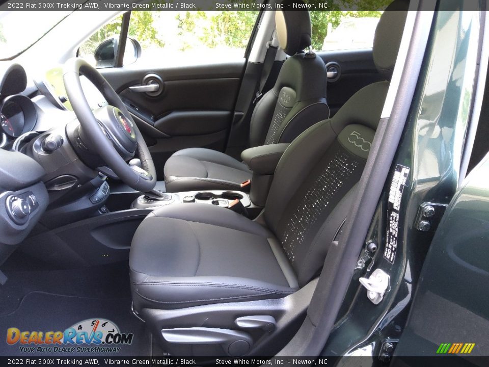 Front Seat of 2022 Fiat 500X Trekking AWD Photo #10