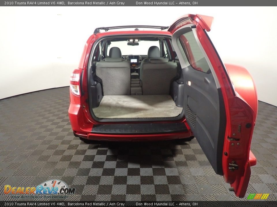 2010 Toyota RAV4 Limited V6 4WD Barcelona Red Metallic / Ash Gray Photo #13
