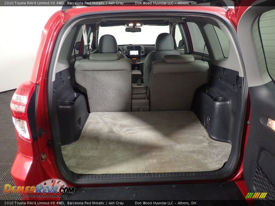 2010 Toyota RAV4 Limited V6 4WD Barcelona Red Metallic / Ash Gray Photo #14
