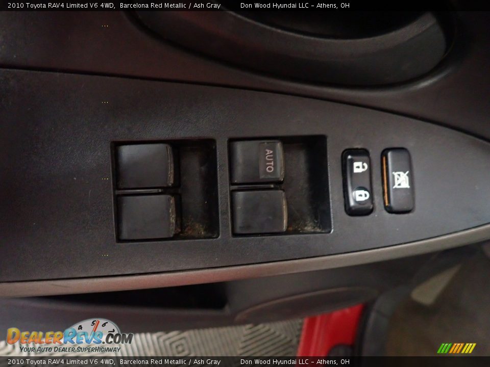 2010 Toyota RAV4 Limited V6 4WD Barcelona Red Metallic / Ash Gray Photo #17