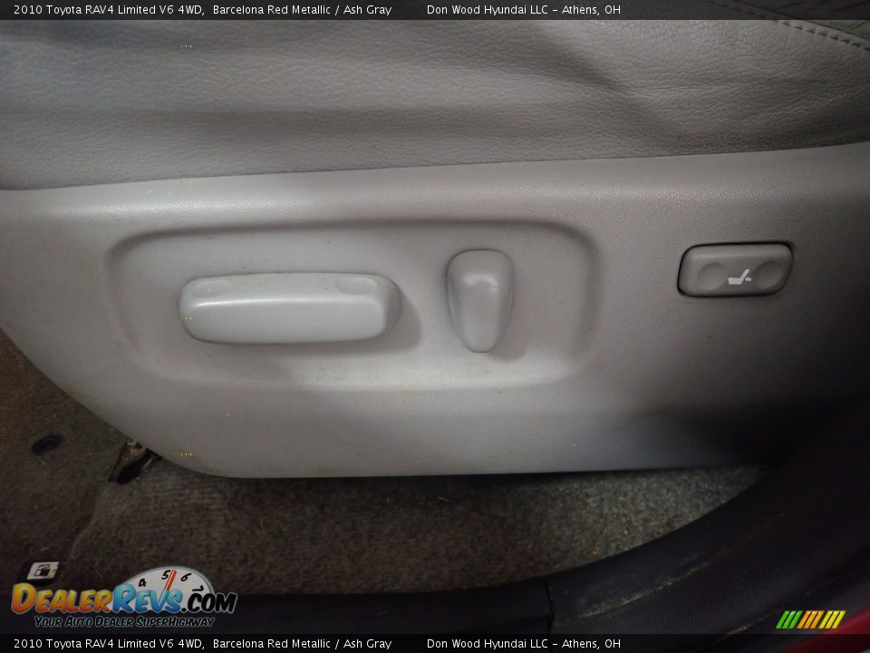 2010 Toyota RAV4 Limited V6 4WD Barcelona Red Metallic / Ash Gray Photo #19