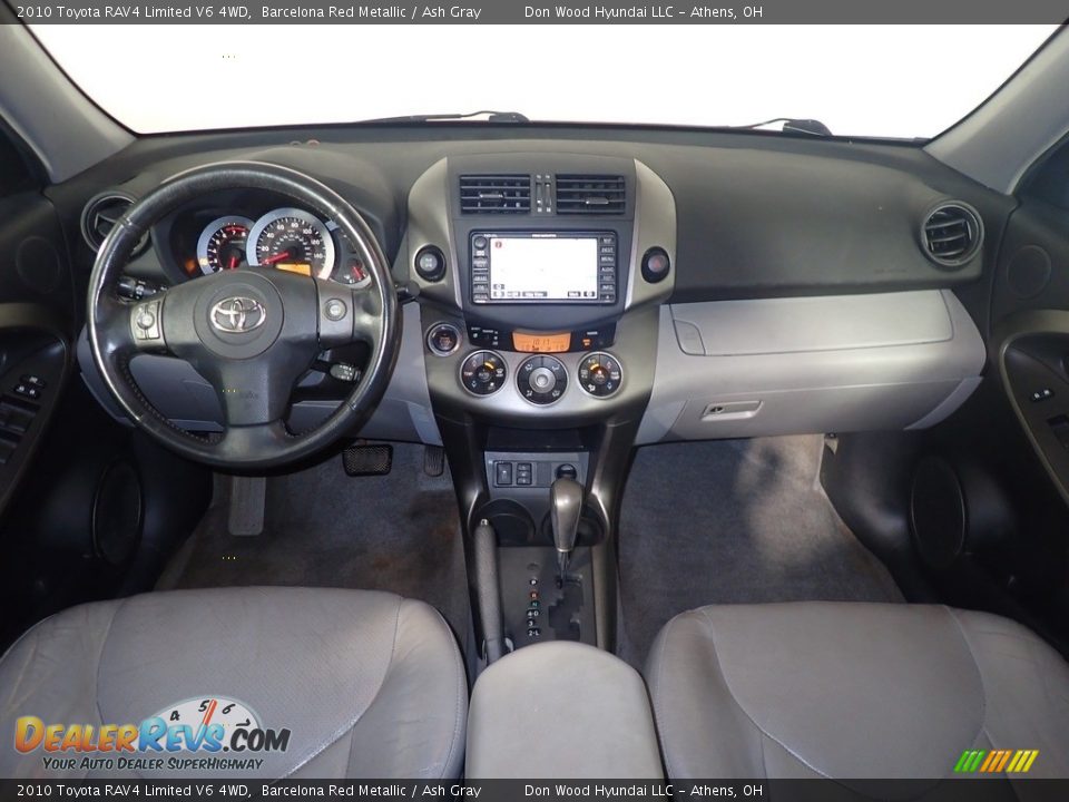 2010 Toyota RAV4 Limited V6 4WD Barcelona Red Metallic / Ash Gray Photo #20