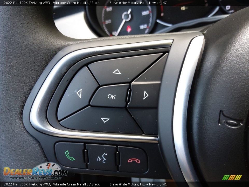 2022 Fiat 500X Trekking AWD Steering Wheel Photo #18