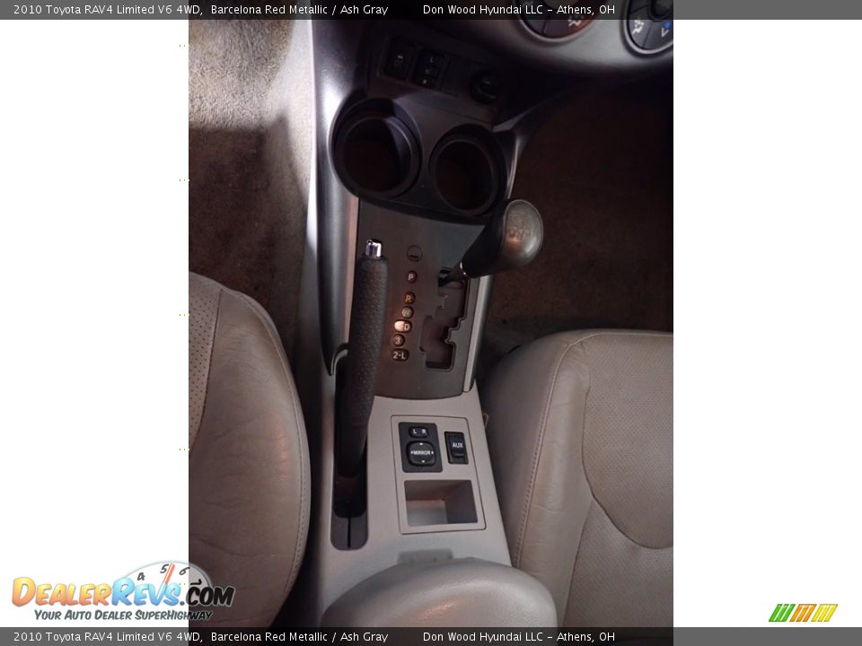 2010 Toyota RAV4 Limited V6 4WD Barcelona Red Metallic / Ash Gray Photo #27