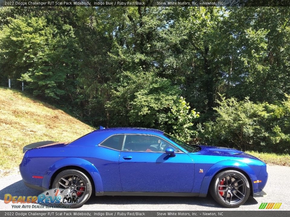 Indigo Blue 2022 Dodge Challenger R/T Scat Pack Widebody Photo #5