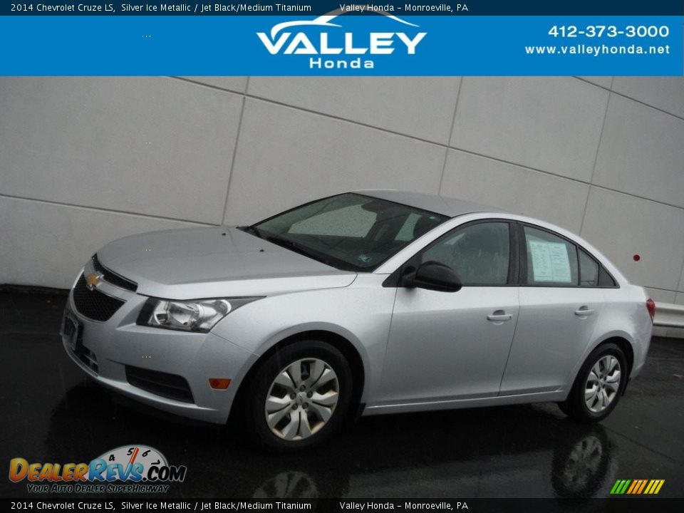 2014 Chevrolet Cruze LS Silver Ice Metallic / Jet Black/Medium Titanium Photo #1