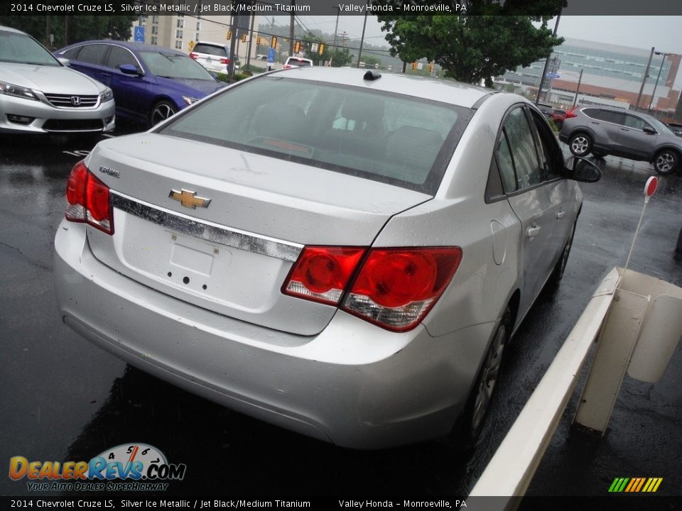 2014 Chevrolet Cruze LS Silver Ice Metallic / Jet Black/Medium Titanium Photo #6