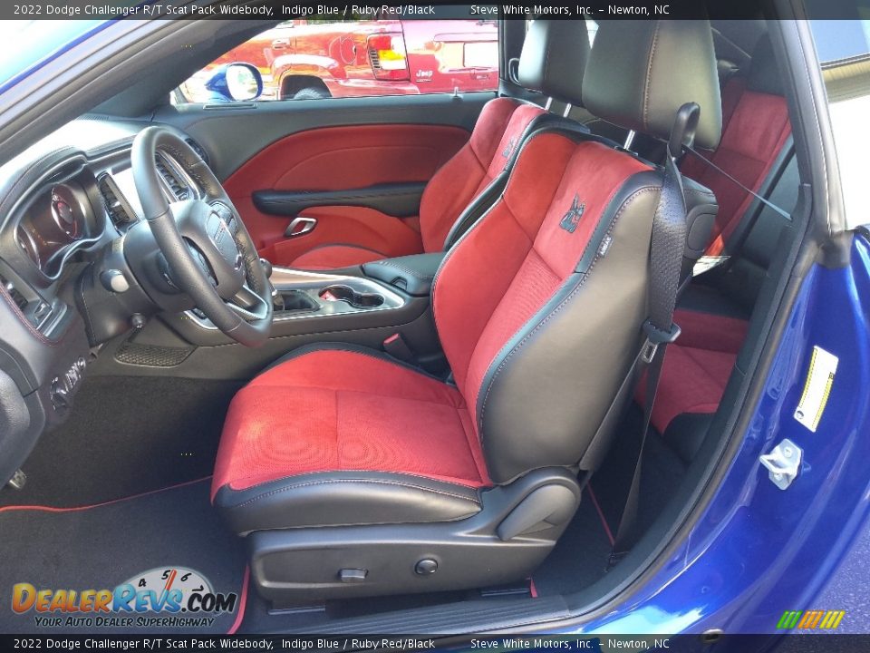 Ruby Red/Black Interior - 2022 Dodge Challenger R/T Scat Pack Widebody Photo #10