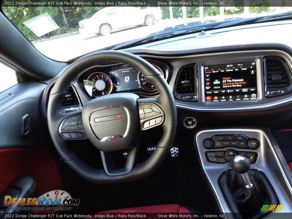 Dashboard of 2022 Dodge Challenger R/T Scat Pack Widebody Photo #16