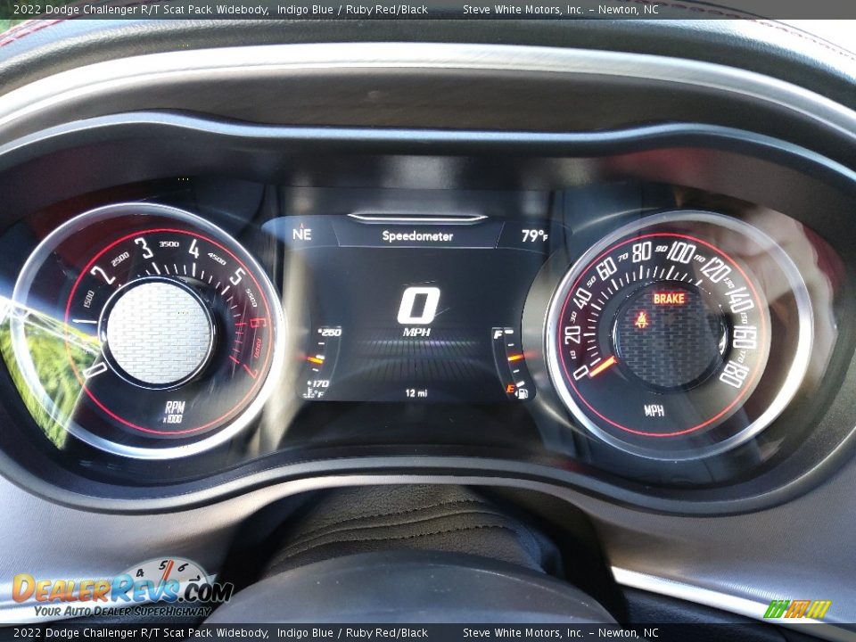 2022 Dodge Challenger R/T Scat Pack Widebody Gauges Photo #19