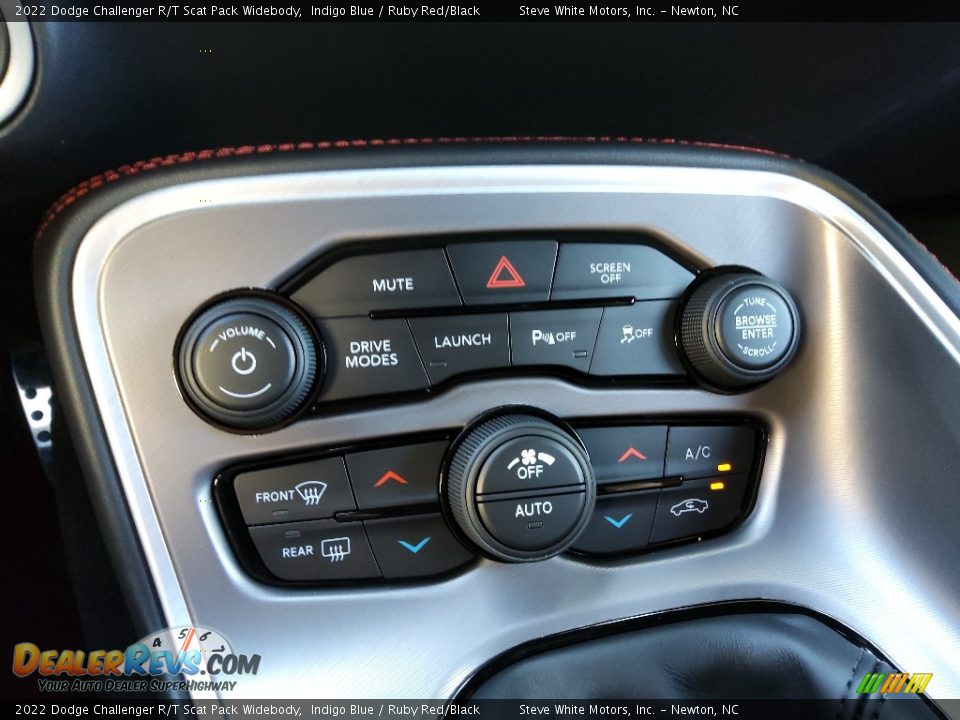 Controls of 2022 Dodge Challenger R/T Scat Pack Widebody Photo #23